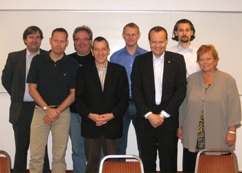 John Liljelund, Per Jansson, Risto Kauppinen, Renato Orlando, Tomas Jonsson, Tomas Eriksson, Filip Suman, Mona Aagaard